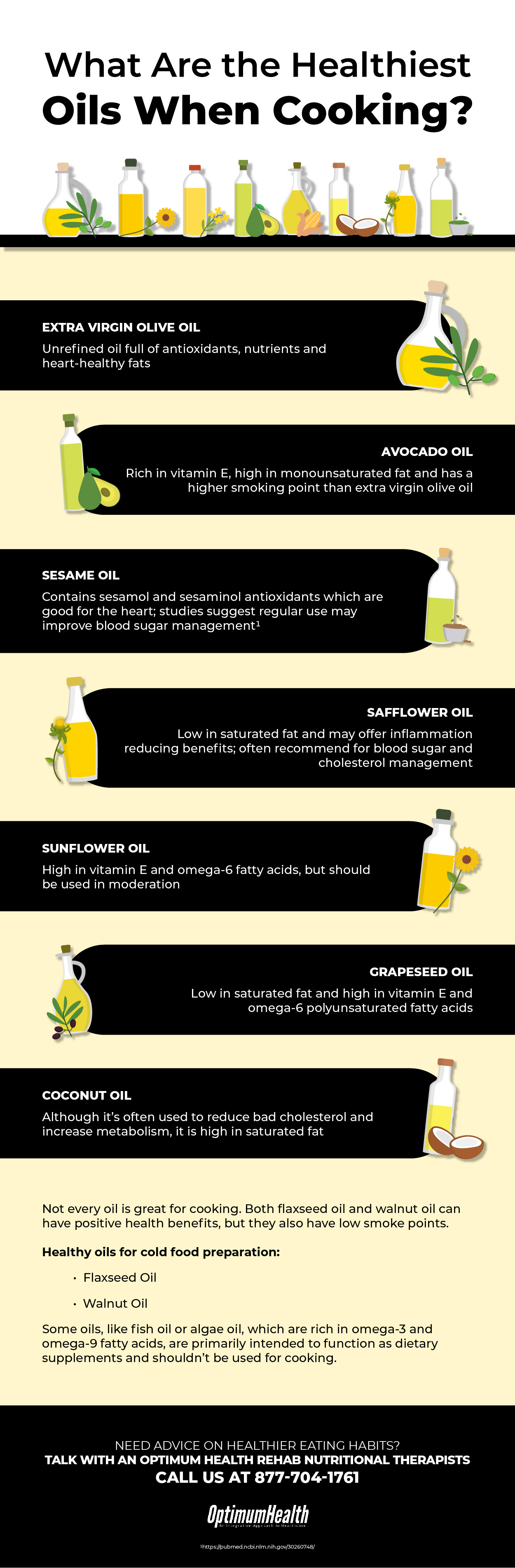What Are the Healthiest Oils to Cook With